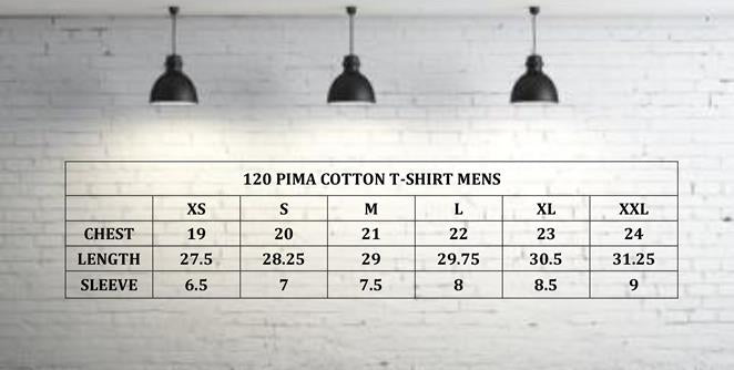 120 PIMA COTTON T-SHIRT MENS