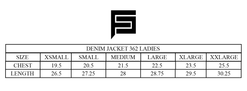 Denim Jacket Ladies 362 (Black)