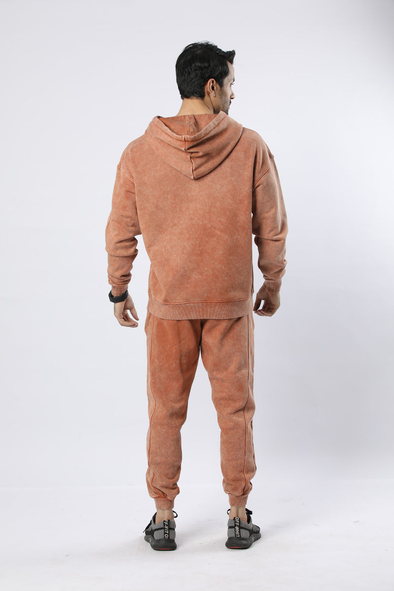 Wrinkle Track Suit 309+514 (Orange Wash)