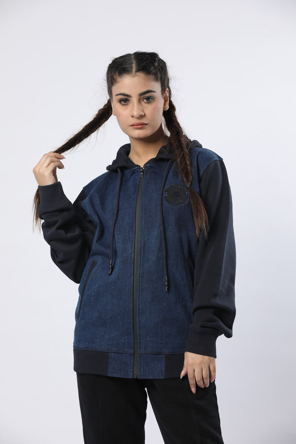 Denim Jacket Ladies 362 (Navy Blue)