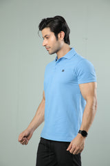 103 Classic Polo Shirt (Sky Blue)
