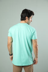 116 Stretched T-Shirt (Aqua)